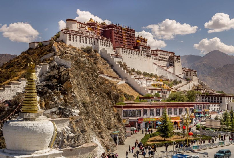 Potala Palace, Lhasa, Tibet, China